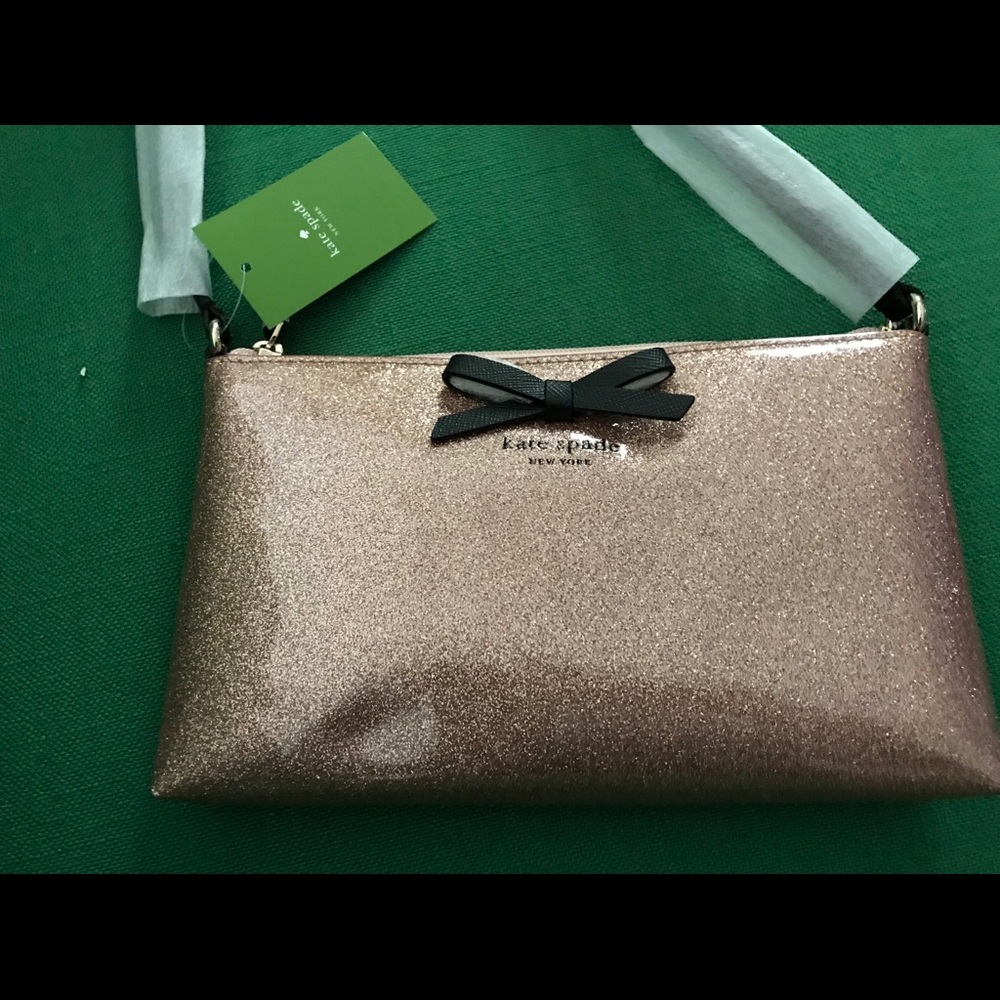Kate Spade Mavis Street Rose Gold crossbody NWT